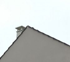Cheminée posée