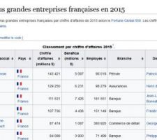 Ou est le 5 groupe français de 2015 qui était d'après leur publicité groupe teber avenir?