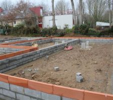 Soubassement et vide sanitaire termin&eacute;s