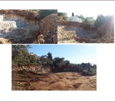 Fin du terrassement