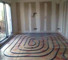 Serpentins (plancher chauffant)