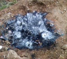 Voil&agrave; ce qu'il appelle un chantier propre encore un mensonge