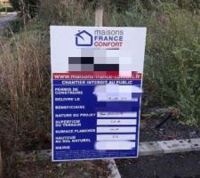 Pose du panneau