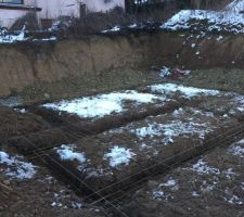 Pose de la ferraille