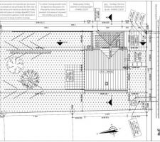 Plan de masse de notre maison BERAL à Gambsheim