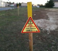 Balisage : Conduite de Gaz à Haute Pression