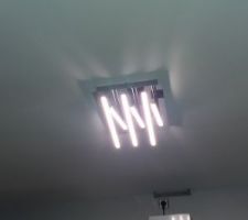 Plafonnier de la cuisine