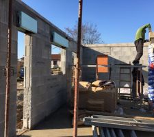 Mise en place du plancher R+1