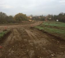 D&eacute;but des travaux du lotissement