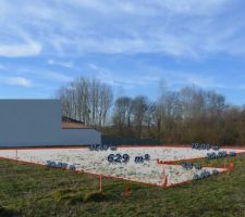 Vue générale du terrain - 629 m²
