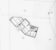 Implantation de la maison sur le terrain