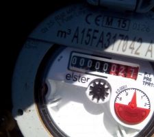 Mise en place du compteur d'eau par la SAUR! Enfin ....