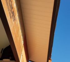 D&eacute;tail d&eacute;bord de toiture