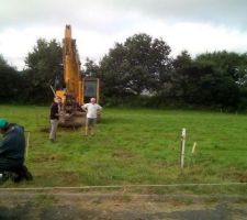 D&eacute;part du chantier