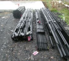 Et voici la structure métallique.