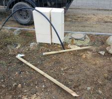 Panneau du PC de construire vandalisé