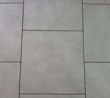 8 septembre : détail des carreaux des chambres en 45X45