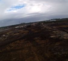 Vue aérienne de l îlot au 29/01/17