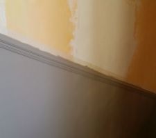 Trou de la montée d'escalier et le "gouffre" est rebouché.