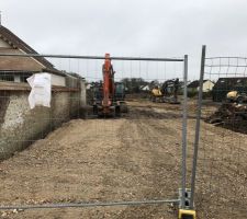 Les travaux de voiries sont en cours !!! Entr&eacute;e