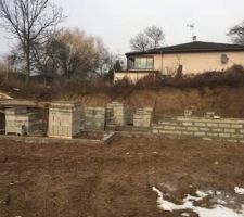 Vide technique en cours de réalisation (1m50 de hauteur)