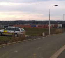 Vu avant de la maison sur le super u