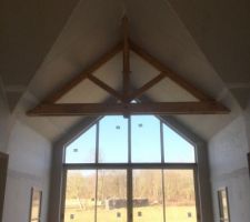 Le plafond prend forme