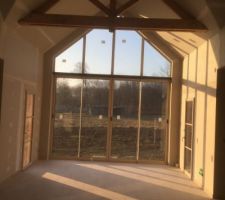 Le plafond prend forme