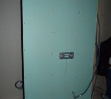 Cloison placostil hydrofuge - douche