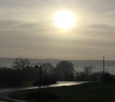 Une vue agréable un jour brumeux