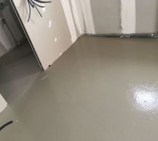 Coulage de la pré chape