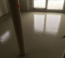 Coulage de la pré chape