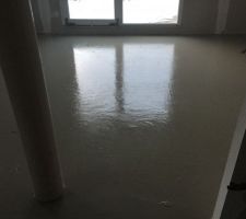 Coulage de la pré chape