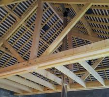 D&eacute;tail charpente