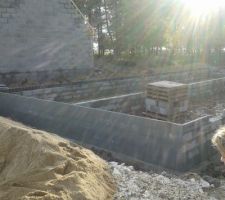 Construction du vide sanitaire