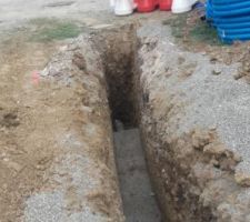 Debut des travaux de VRD