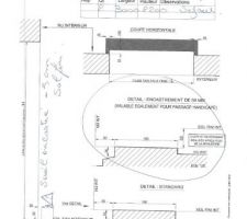 Schema technique seuil baie