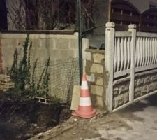 Réfection de la clôture du voisin!