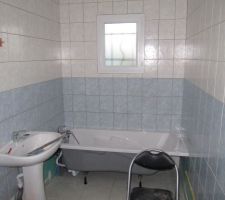 Manque que la planche en dessous la baignoire