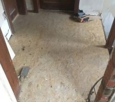 Plancher osb 25mm