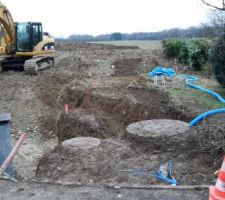 Terrain avec partie r&eacute;seaux (viabilis&eacute;)