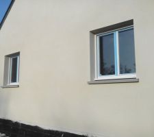 Ravalement côté chambres