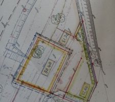 Plan de masse des plateaux de terrassement
