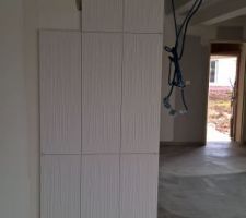 Bandes placo et chape