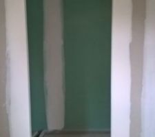 Bandes placo et chape