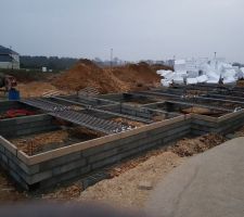 Vide sanitaire terminé sur 3 rangs