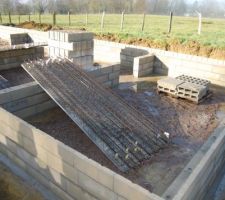 Le vide sanitaire (60cm) a &eacute;t&eacute; mont&eacute; &agrave; vitesse grand V !