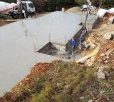 La dalle est termin&eacute;e.