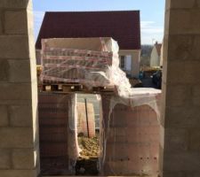 Seuil de porte ton pierre