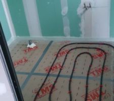 Plancher Chauffant
Circuit salle d'eau du RDC